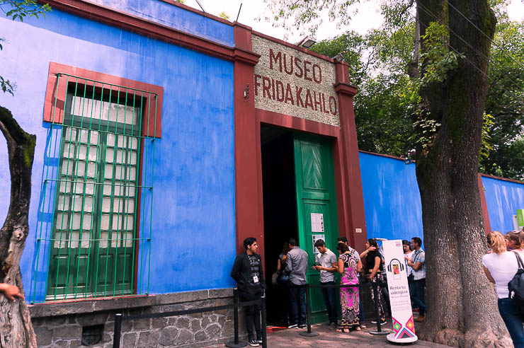 The Little Blue House: Frida Kahlo Museum width=